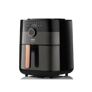 Airtasty Heißluftfritteuse Air Fryer Herausnehmbar Korb Schwarz/Kupfer