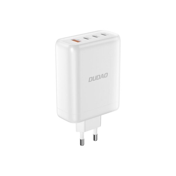 Schnelladegerät USB-A / 3xUSB-C PD 140W Weiß