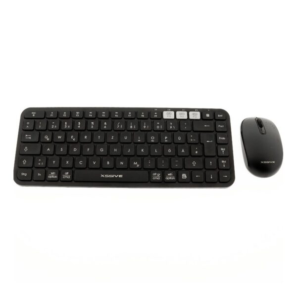 Kabellose Bluetooth Tastatur AZERTY + Kabellose Maus Set