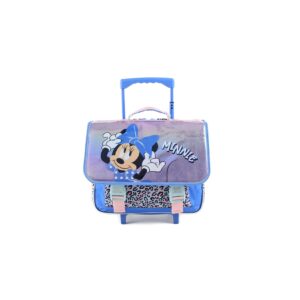 Schulranzen Rädern Minnie Leopard 41cm  Trolley