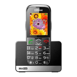 Maxcom Handy MM720 mit Ladeschale schwarz