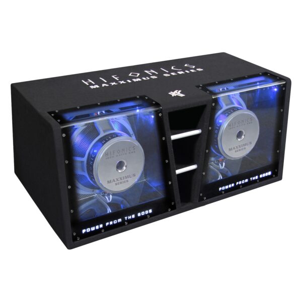 Dual-Bandpass MXZ12DUAL   High End Bandpass Gehäuse   2.000 Watt RMS