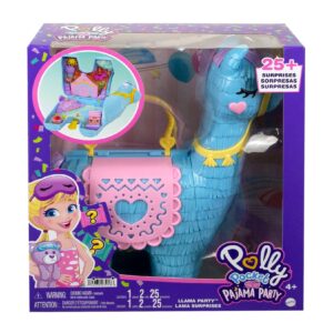 Polly Pocket Lama Party Spielset Große Schatulle über 25 Überraschungen Puppe