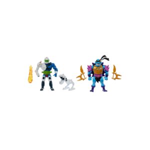 Masters of the Universe Origins TOG Deluxe Mashup Mutant Ninja Turtles Figuren