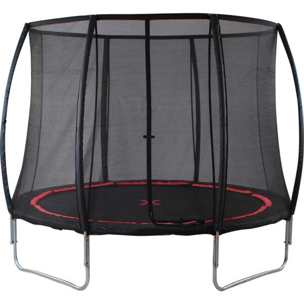 Trampolin mit Sicherheitsnetz Black Spider