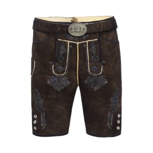 Kurze Wildbock Lederhose Elijah