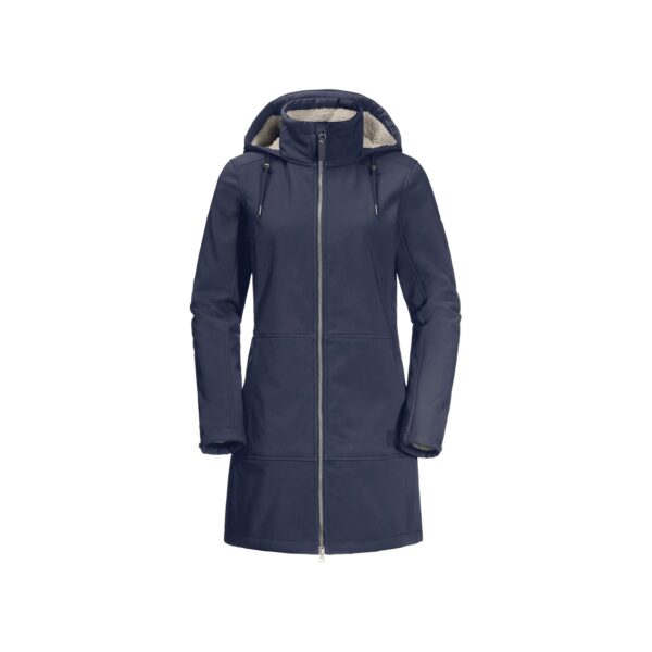 Jack Wolfskin Windy Valley Coat Damen Softshellmantel