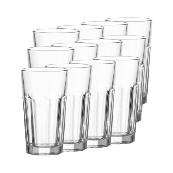 Leonardo Longdrinkgläser Rock 540 ml 12er Set