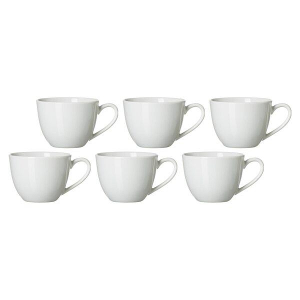 Ritzenhoff & Breker Kaffeetassen Bianco 430 ml 6er Set