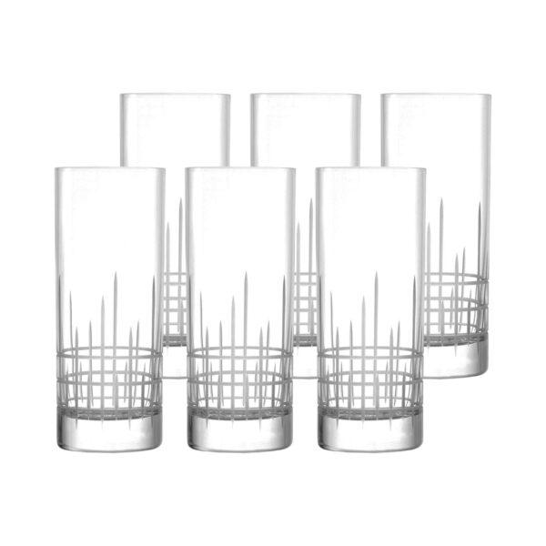 Stölzle Lausitz Longdrinkbecher New York Bar Manhattan 405 ml 6er Set