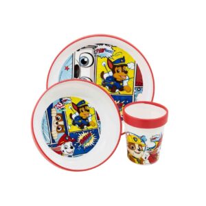 Stor Kindergeschirr Paw Patrol 3er Set