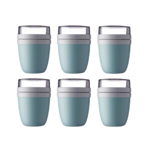 Mepal Lunchpot Ellipse ø 10.7 cm 6er Set