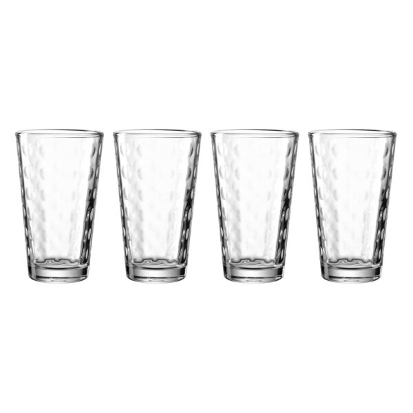 Leonardo Trinkgläser Optic 540 ml 4er Set