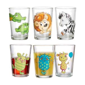 Ritzenhoff & Breker Kindergläser Happy Zoo Monsterchen 205 ml 6er Set