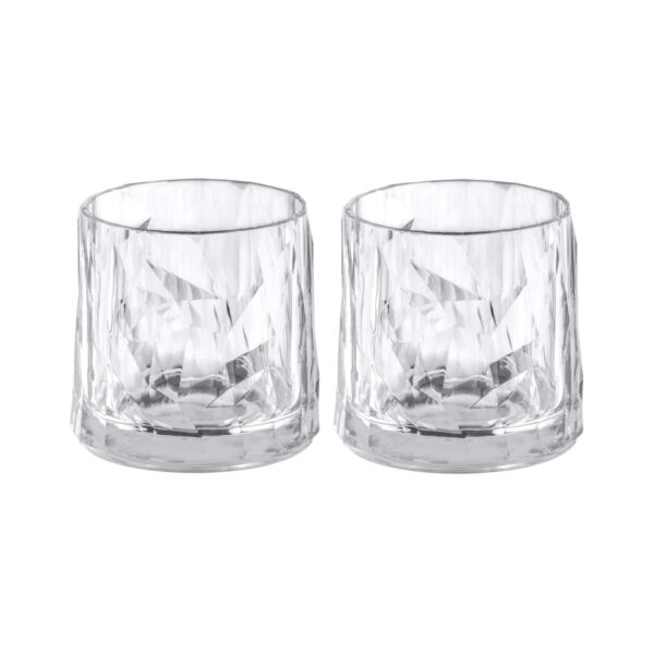 Koziol Whiskybecher Superglas Club No. 2 250 ml 2er Set