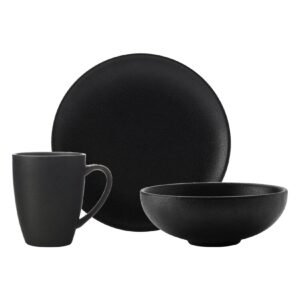 Maxwell & Williams Frühstücksset Caviar Black 3er Set