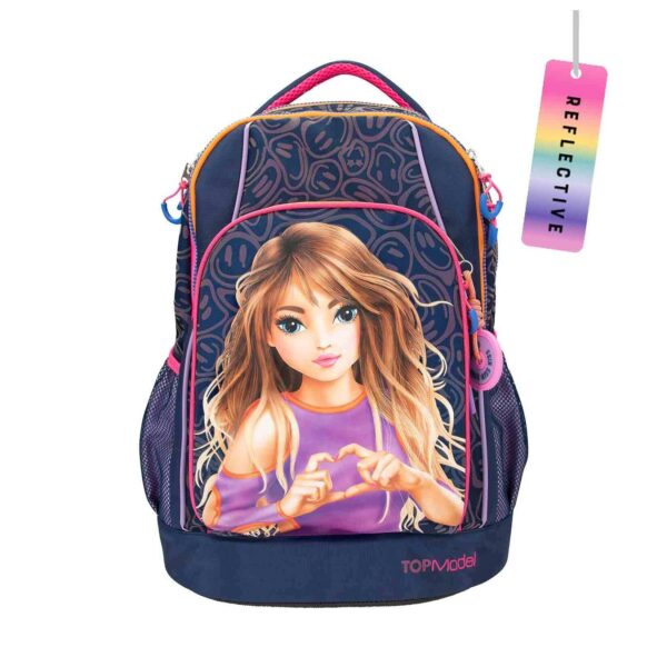 Depesche Schulrucksack Night Light TOPModel 21x 33 x 44 cm