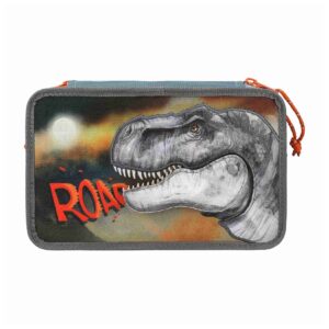 Depesche 3-Fach Federtasche Roar Dino World 20 x 13 cm