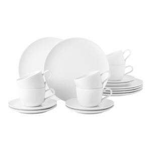 Seltmann Weiden Kaffeeservice Liberty Weiß 18er Set