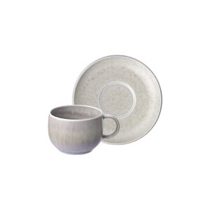 like. by Villeroy & Boch Espressotasse mit Untertasse Perlemor Sand 60 ml