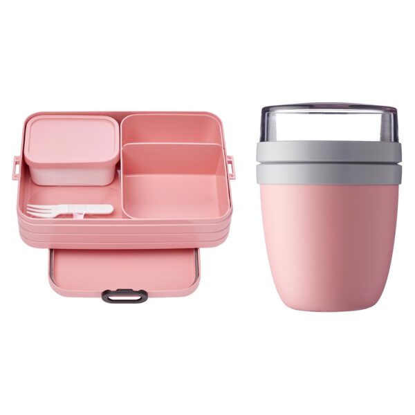 Mepal Lunchpot + Bento Lunchbox Large Ellipse + TAB 2er Set