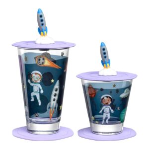 Leonardo Kinderbecher Bambini Avventura 215 ml & 300 ml 2er Set