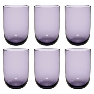 like. by Villeroy & Boch Longdrinkbecher Like Glass 385 ml 6er Set