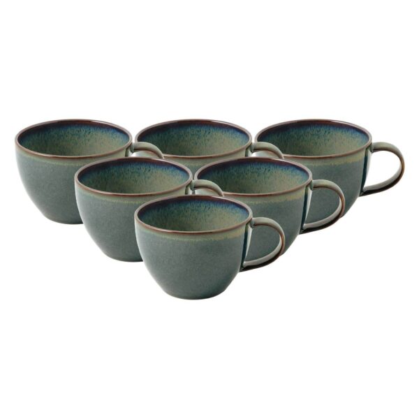 like. by Villeroy & Boch Kaffeetassen Crafted 247 ml 6er Set