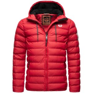 STONE HARBOUR Herren Winterjacke Wasserdichte Gesteppte Winter Regenjacke Zaharoo