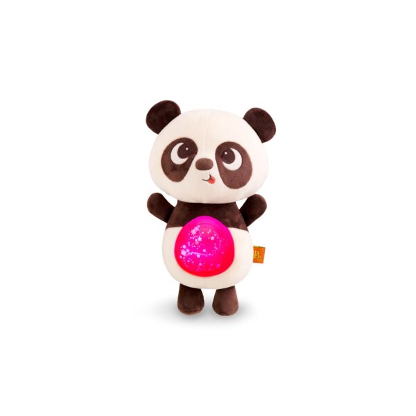 B.TOYS B. Twinkle Tummies - Panda mit Licht und Sound