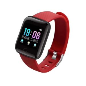 TPFNet Smart Watch / Fitness Tracker IP67 - Silikon Armband - Android & IOS - Grün