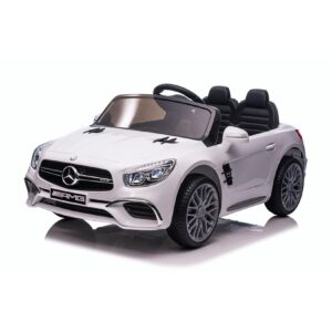 TPFLiving Elektro-Kinderauto Mercedes SL 65 AMG weiß