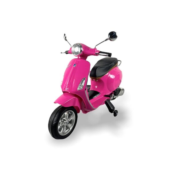 TPFLiving Elektro-Kindermotorrad Vespa Primavera weiß