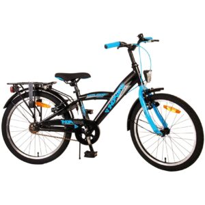 TPFSports Thombike Kinderfahrrad - Jungen - 20 Zoll - 2 Handbremsen - Schwarz/Rot