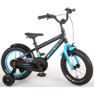 TPFSports Rocky Kinderfahrrad - Jungen - 14 Zoll - Rücktritt + Handbremse - Rot