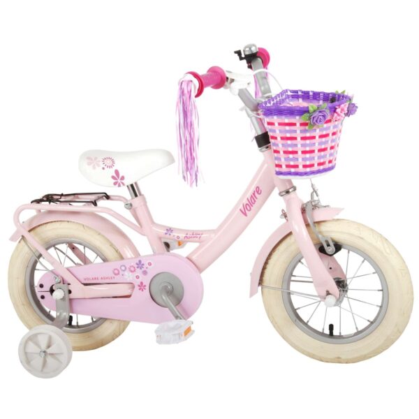 TPFSports Ashley Kinderfahrrad - Mädchen - 12 Zoll - 2 Handbremsen - Rosa