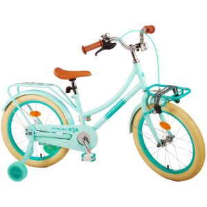 TPFSports Excellent Kinderfahrrad - Mädchen - 18 Zoll - Rücktritt + Handbremse - Pink