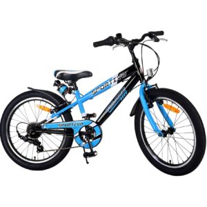 TPFSports Sportivo Kinderfahrrad - Jungen - 7 Gänge - 20 Zoll - Grün