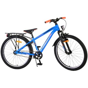 TPFSports Cross Kinderfahrrad - Jungen - Rücktritt + Handbremse - 24 Zoll - Silber