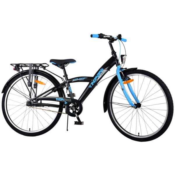 TPFSports Thombike Kinderfahrrad - Jungen - 26 Zoll - Rücktritt + Handbremse - 3 Gänge - Blau