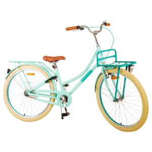 TPFSports Excellent Kinderfahrrad - Mädchen - 26 Zoll - Rücktritt + Handbremse - Weiß