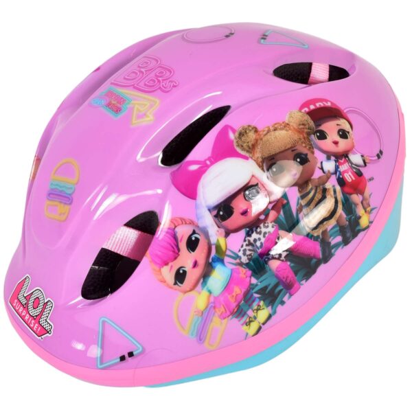 TPFSports LOL Surprise Fahrradhelm - Mädchen - 52-56 cm Kopfumfang - Rosa