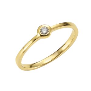 Orolino Ring 585/- Gelbgold Brillant