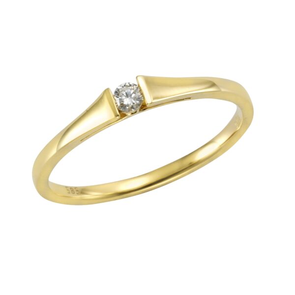 Orolino Ring 585 Gold Brillant 0