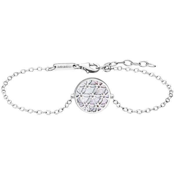 Julie Julsen Armband 925/- Sterling Silber rhodiniert Blume des Lebens