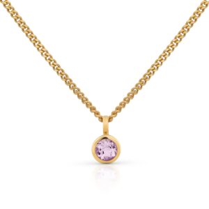 Orolino Anhänger mit Kette 585 Gold Amethyst 5mm