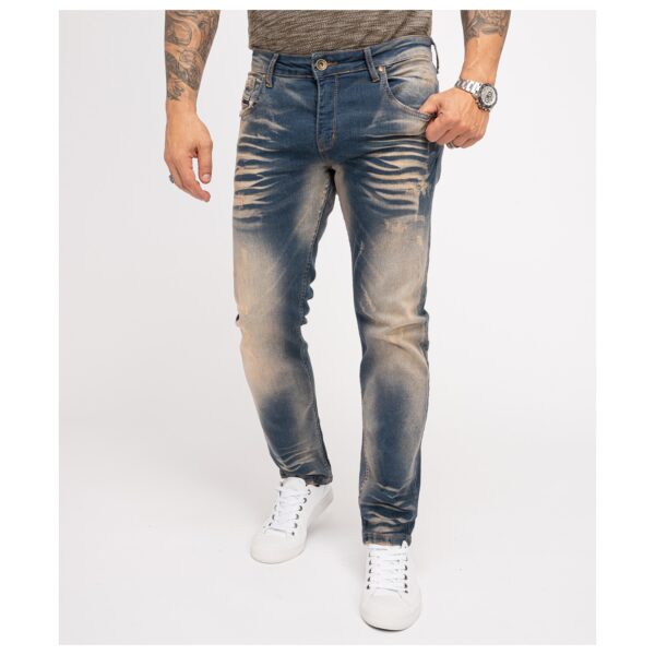 Rock Creek Jeans Regular Fit Laser-Effekt