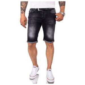 Rock Creek Shorts Jeansshorts Dunkelgrau Regular Fit