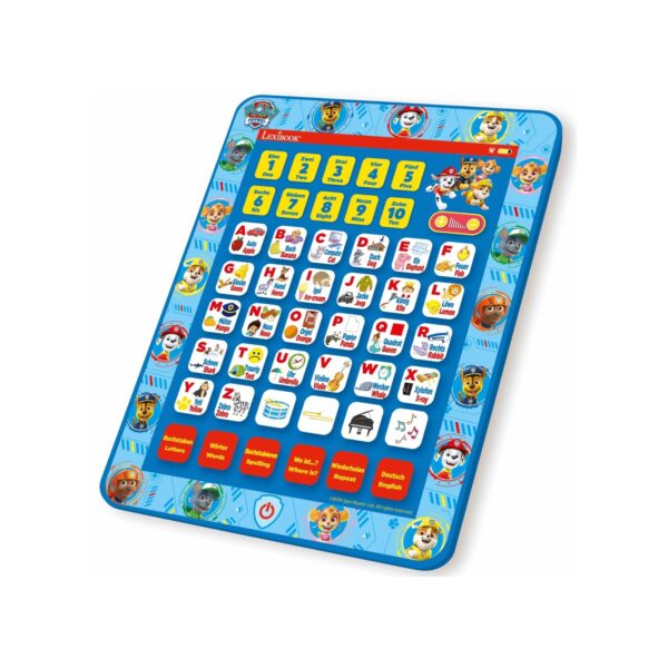 PAW Patrol Bilinguales Lerntablett mit Alphabet