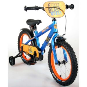 Kinderfahrrad NERF Fahrrad für Jungen 16 Zoll Kinderrad in Satinblau